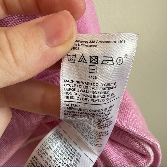 Athleta Pink Lightweight Button Cardigan XS - Picture 7 of 12